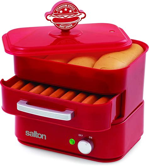 Amazon.com: Salton Treats Steamer for Extra Large Authentic Stadium ...