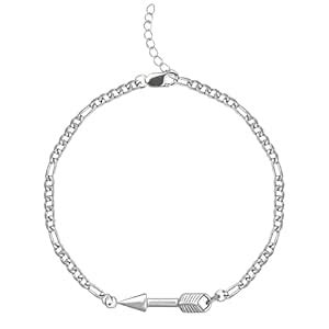 GIVA 925 Silver Arrow Bracelet For Him, Adjustable | Gifts for Men ...
