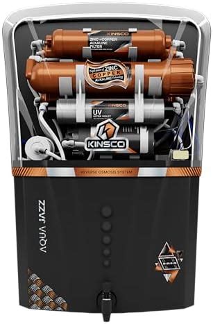 Kinsco Aqua Punch 15 Litre Copper + RO + UV + UF + TDS Adjuster Pure ...
