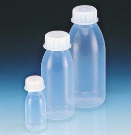 Bottle, PFA, wide neck, with screw cap PFA | BRAND
