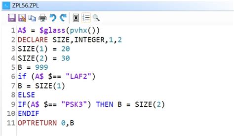 Image result for ZPL Message Example
