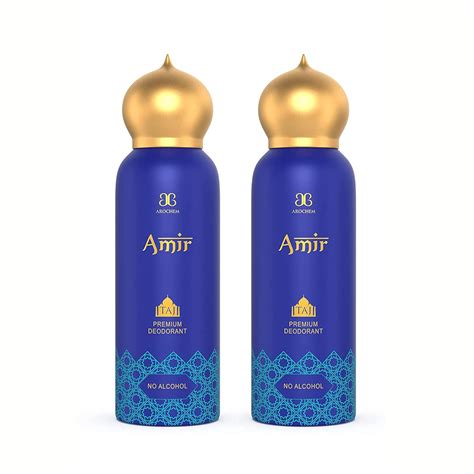 Buy Arochem Taj Series Amir Deo Spray - 200ml -Pack of 2 Online at Low ...