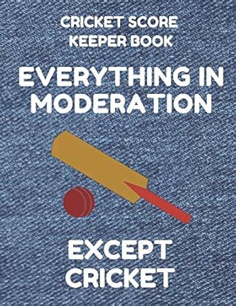 Cricket Score Keeper Book: Scorebook of 100 Score Sheet Pages for ...