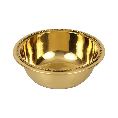 Buy Putrika Traditional Brass Puja chandhan|Kumkum|Turmeri |Sandal ...