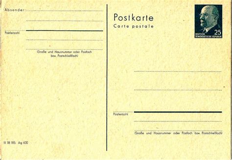 Postcards of GDR- Walter Ulbricht. – Stamp Digest