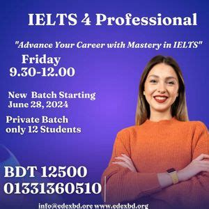 Advance Your Career with Mastery in IELTS, 1st floor House No# 72, Road ...