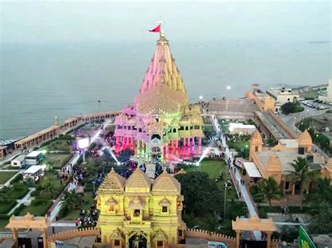 96 lac rupee income to somnath temple during festival of diwali ...