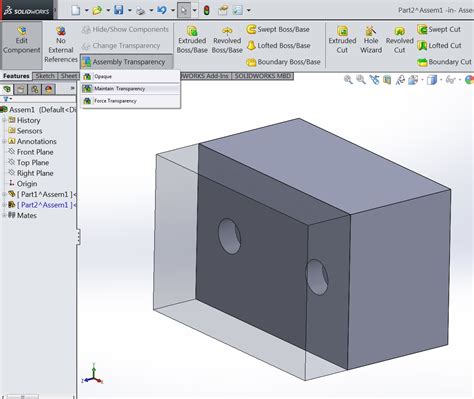 SolidWorks Assembly Transparency 的图像结果