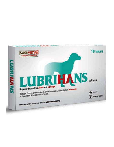 Sava LUBRIHANS (1X10) TABLETS - Pet Central