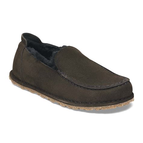 Buy Brown Utti Suede Leather Shearling Online in India - BIRKENSTOCK