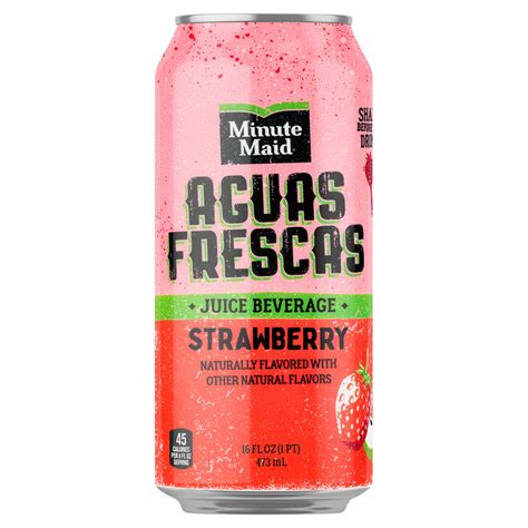 Minute Maid Sparkling Strawberry Lemonade Nutrition Facts | Besto Blog