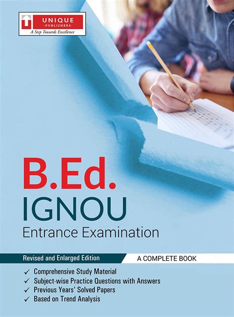 Buy B.Ed Ignou Entrance Examination Book Online at Low Prices in India ...
