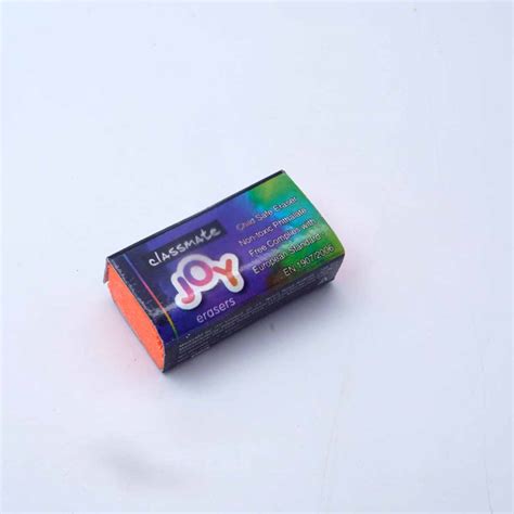 Classmate-04010014 Joy erasers orange color SKU 50976