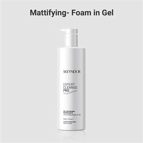 Mattifying Foam in Gel – skeyndor