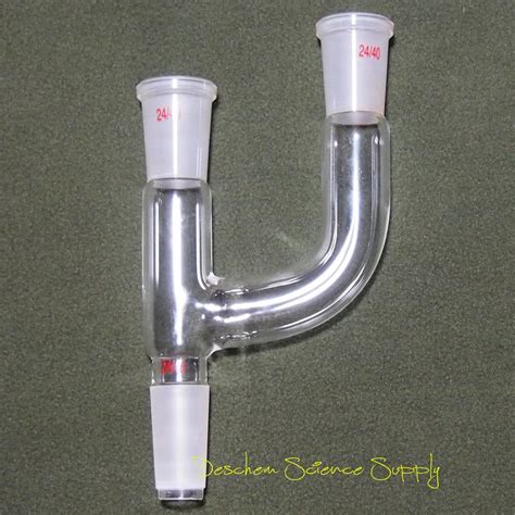 Deschem 2440 3-Way Glass Claisen Adapter - India | Ubuy
