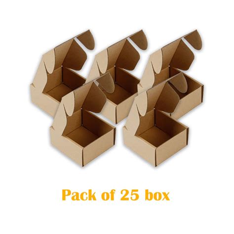 FLAP BOX 3 Ply | 10" x 7" x 3.5" |Brown Corrugated Boxes for Packaging ...