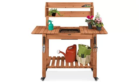 Outdoor Mobile Garden Potting... | Groupon Goods