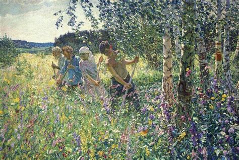«Сенокос», Аркадий Александрович Пластов — описание картины