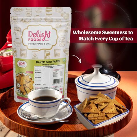 Baked Gud Papdi – Buy Desi Sweet Snack Online | DelightFoods – Delight ...