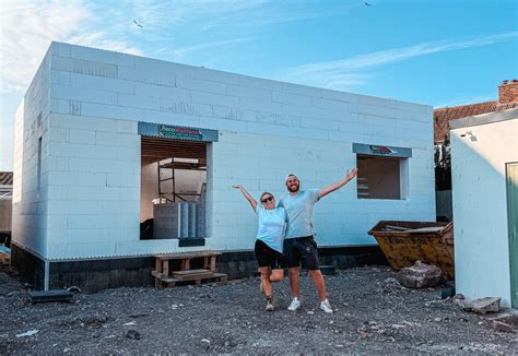 Couple save £100k by building house with polystyrene
