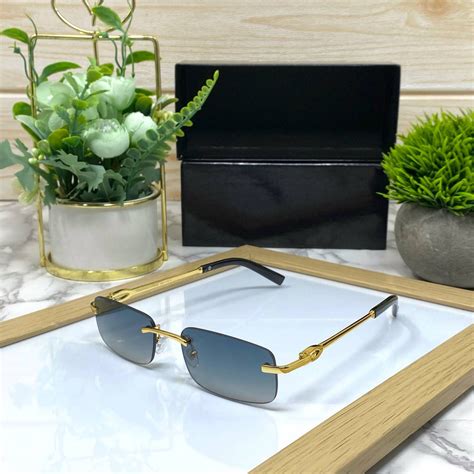 Vintage rimless shades Unisex- SunglassesCraft – Punkpair