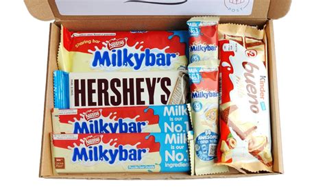 Buy White Chocolate Gift Box | Milkybar Hersheys Selection Box | White ...