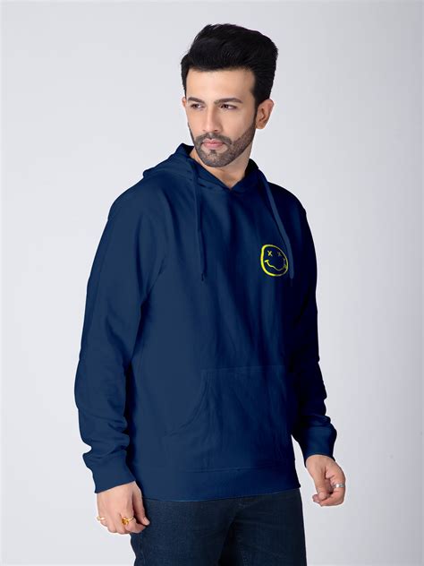 Nirvana Hoodie - Navy Blue