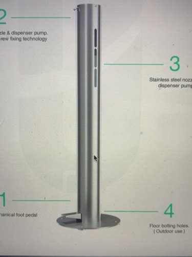 Foot Operated Dispenser - Designer Foot Operated Sanitizer Dispenser ...