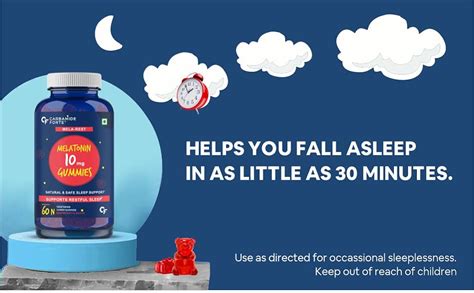 Carbamide Forte Melatonin Gummies 10mg for Better Sleep | Sleep ...