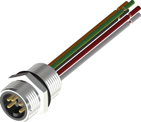 RS PRO | RS PRO Industrial Circular Connectors, 5 Contacts, Panel Mount ...