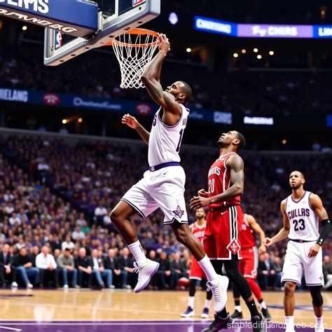 lebron james dunking on stephen a smith Prompts | Stable Diffusion Online