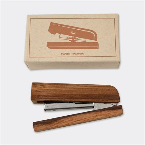 Teak Wood Stapler: Durable & Stylish | Anand Prakash