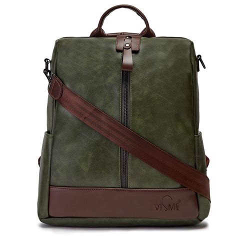 Buy VISMIINTRENDFashion Leather Anti Theft Backpack Handbag Shoulder ...