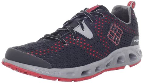 Buy Columbia Men's Drainmaker II Water Shoe,Black/Intense Red,12 M US ...