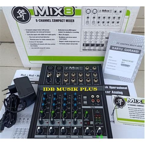 Jual Mixer 8 Channel Mackie MIX8 MIX 8 Original - Jakarta Utara - IDB ...