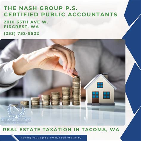 Real Estate Taxation in Tacoma, WA - The Nash Group P.S., Certified ...