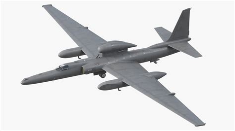 Grey Surveillance Aircraft Simple Interior 3D | 3D Molier International