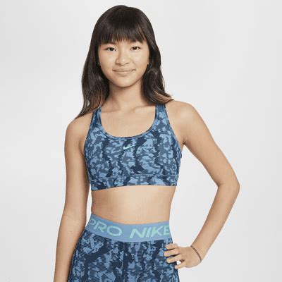 Nike Swoosh Girls' Reversible Sports Bra. Nike IN