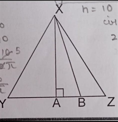 it is a rider on triangleGiven: triangle XYZ is an equilateral triangle ...