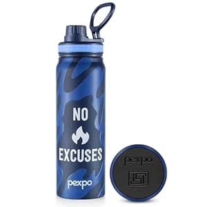PEXPO Austin 800 ISI Certified Stainless Steel Vacuum Insulated Flask ...