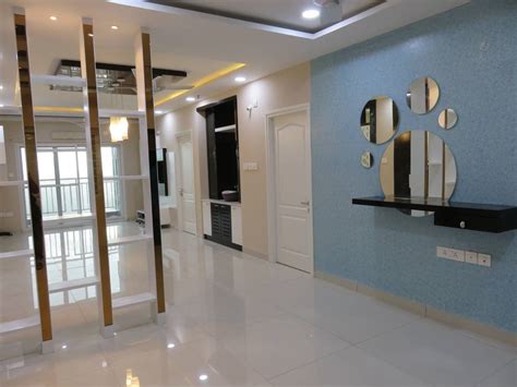 Partition & feature wall in drawing room | homify