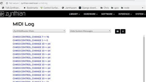 Programme Change across Networks - Using Zynthian - Zynthian Discourse