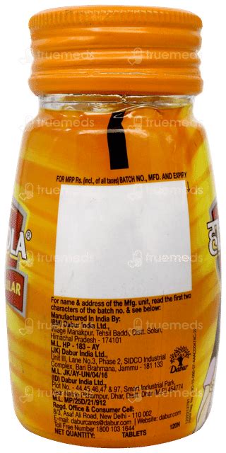 Dabur Hajmola Regular Tablet 120 - Uses, Side Effects, Dosage, Price ...