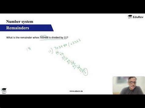 Introduction to Remainders Video Lecture - CAT Preparation Course for ...