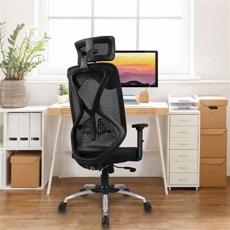 Vergo Transform Ergonomic High Back Mesh Office Chair | Headrest ...