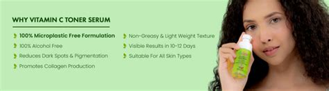 Buy Vitamin C Toner + Serum all in one for Radiant Skin Online - La Pink