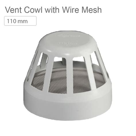 Supreme SWR Fitting Vent Cowl with Wire Mesh 110 mm S | mykit | Buy ...