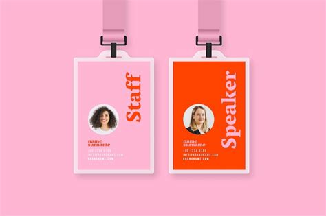 Mockup бейджика Изображения – скачать бесплатно на Freepik