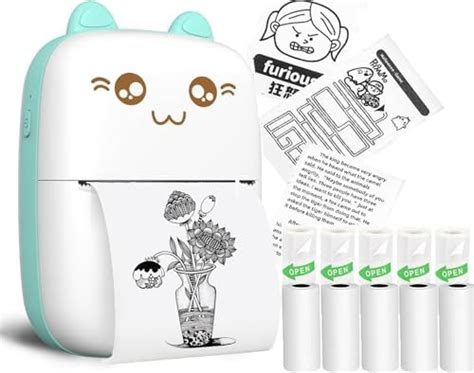 Sany Inkless Pocket Printer, Mini Photo Printer For Portable Bluetooth ...