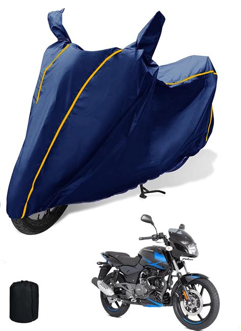 AUTOBIRSA Waterproof Bike Cover for Bajaj Pulsar 150 with Free Storage ...